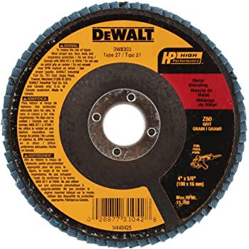 dewalt grinder disc inch flap grit angle ar grinding sanding accessories category