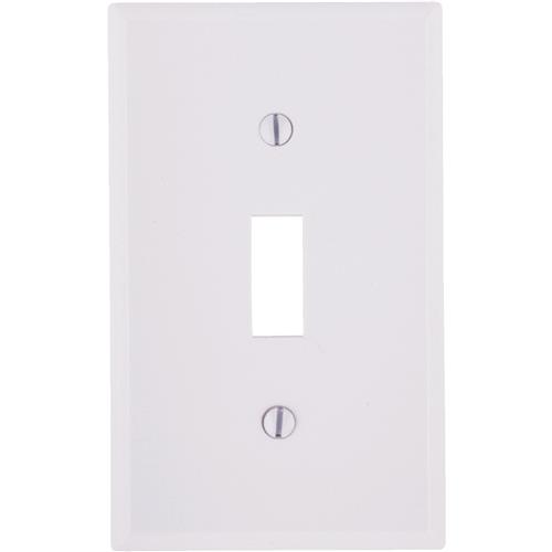 Leviton White Plastic Wallplate For Toggle Switch Americas Marketing Company Limited Amcol Hardware - Leviton White Wall Plates Leviton White Plastic Wallplate For Toggle Switch Americas Marketing Company Limited Amcol Hardware - Leviton White Wall Plates
