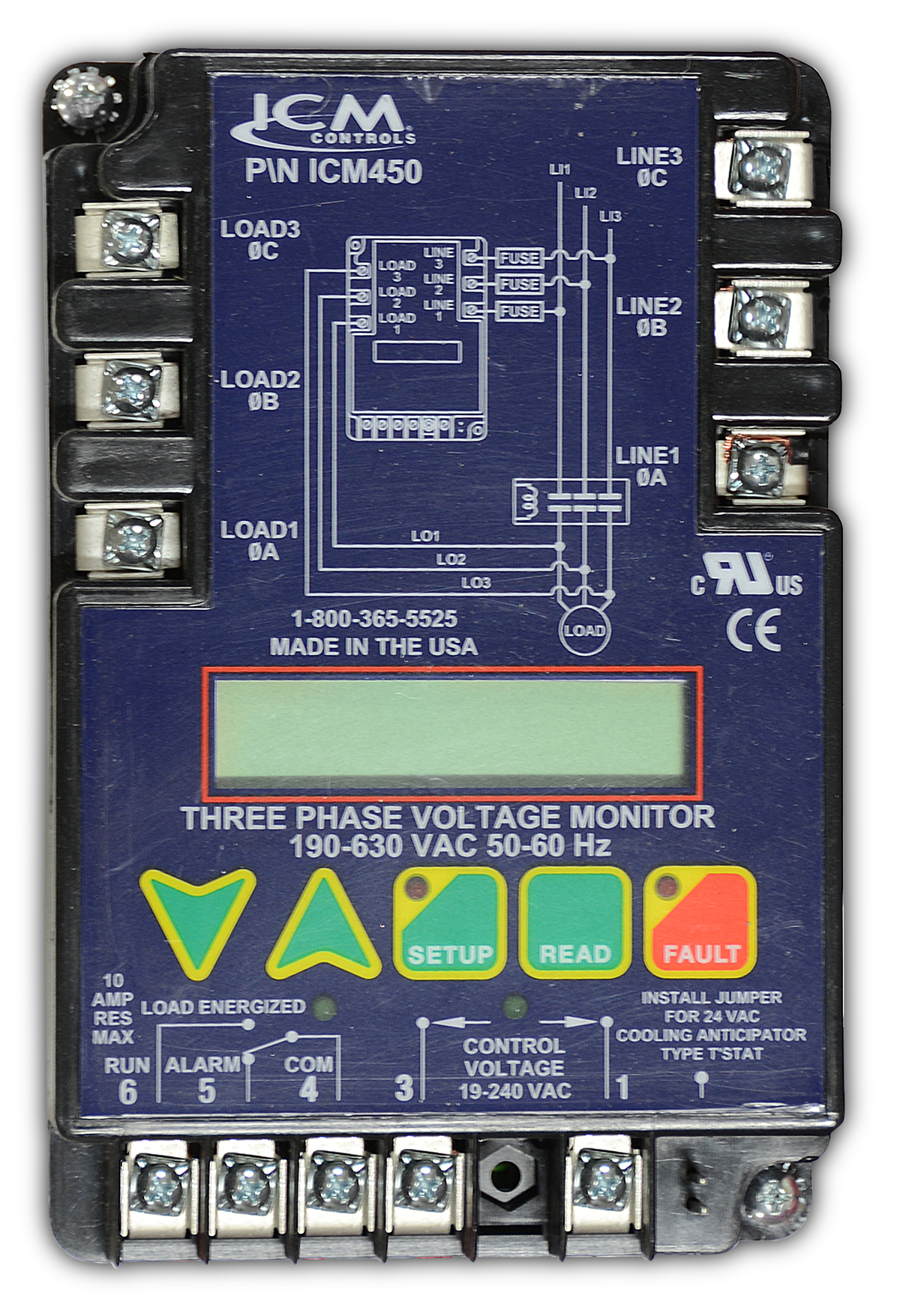 PROGRAMMABLE VOLTAGE MONITOR 3 PHASE Americas Marketing Company